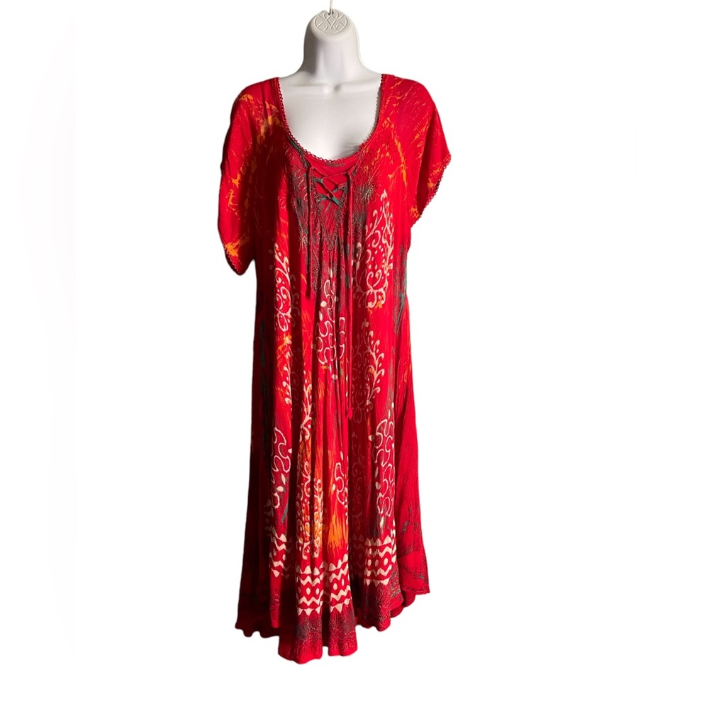 DRESS by Lapogee.   2X Size.   BL/RD 2.    HM18